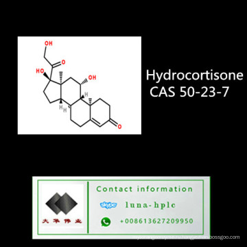 CAS 50-23-7 для эндокринной терапии: мышечный стероидный порошок гидрокортизон